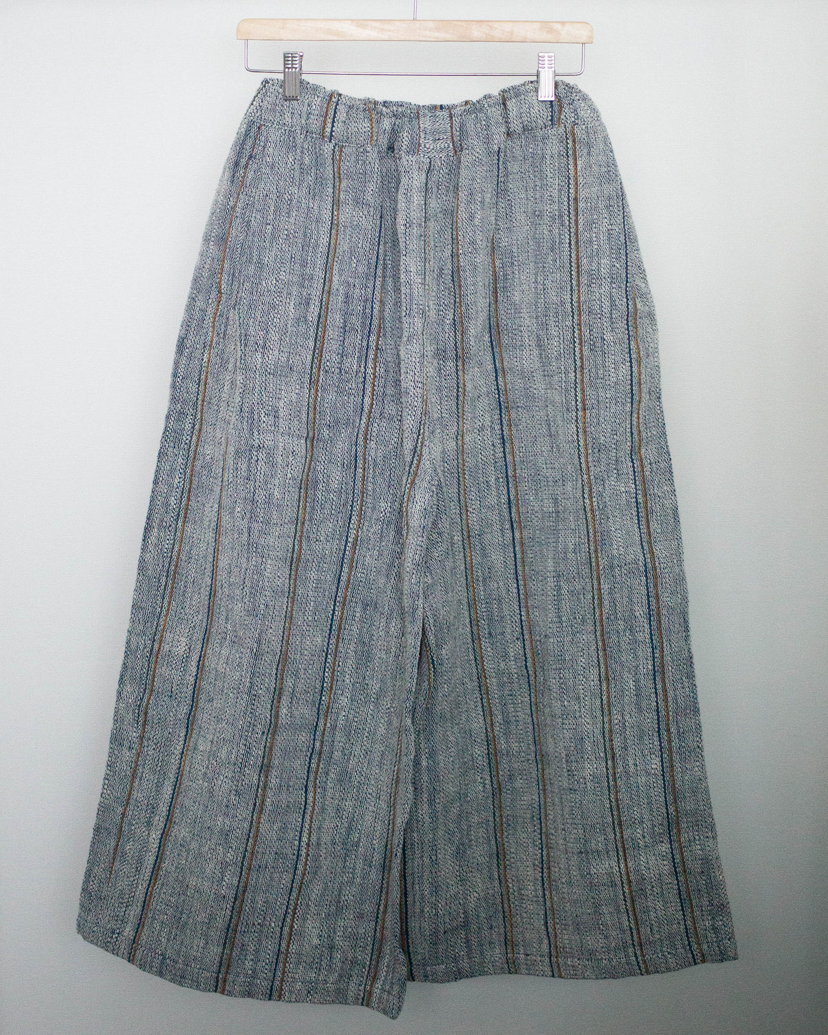［unisex］duu pants 藍の彩りストライプ